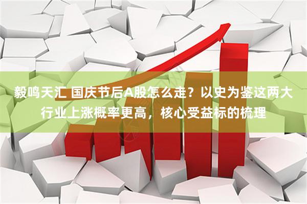 毅鸣天汇 国庆节后A股怎么走？以史为鉴这两大行业上涨概率更高，核心受益标的梳理